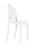Krzesła - King Home Krzesło VICTORIA białe poliwęglan (111-APC.BIALY) - miniaturka - grafika 1