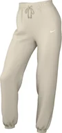 Spodnie rowerowe - Nike Sportswear Phoenix Lt Orewood BRN/Sail, FZ5996-104, spodnie dresowe z polaru, oversize, z wysokim stanem, dla kobiet - miniaturka - grafika 1
