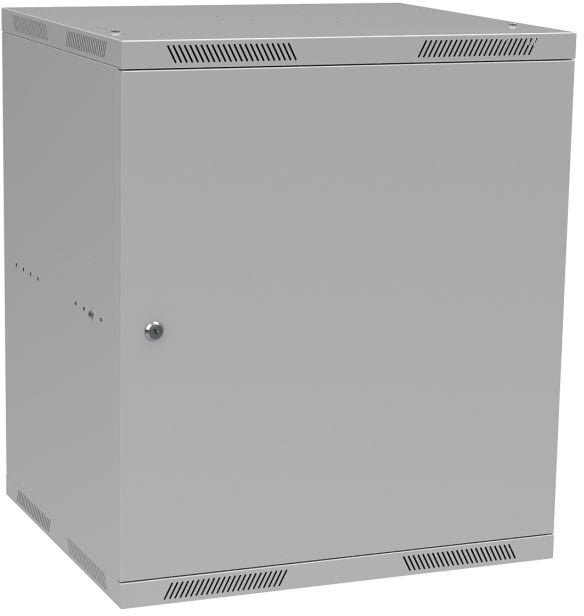 Szafa Solarix Solarix szafa naścienna składana SENSA LITE 12U 450mm, drzwi blaszane, RAL 7035 83000104