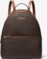 Plecaki - Plecak damski MICHAEL KORS 30X24X14CM 35F3G6HB6B-BROWN-BRUN - miniaturka - grafika 1