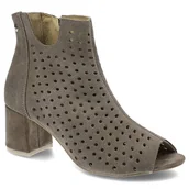 Botki damskie - Maciejka, Botki, 05420-02/00-5 Brąz, rozmiar 38 - miniaturka - grafika 1