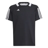 Piłka nożna - Dziecięca Koszulka z krótkim rękawem ADIDAS J SERE T IS0329 – Czarny - miniaturka - grafika 1
