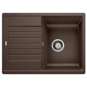 Zlewozmywaki - Blanco ZIA 45 S Compact Silgranit PuraDur Kawowy odwracalny (524730) - miniaturka - grafika 1