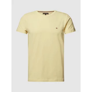 Koszulki męskie - T-shirt w paski - Tommy Hilfiger - grafika 1