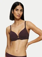 Biustonosze - Triumph Biustonosz z fiszbiną Amourette Charm 10214459 Bordowy - miniaturka - grafika 1