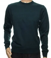 Swetry męskie - Sweter męski klasyczny gładki wełniany z wełny XXL - miniaturka - grafika 1