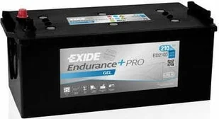 Akumulator EXIDE 210Ah/1030A ENDURANCEPRO GEL/ŻEL L+ Biegun standardowy 518x279x240 B0 Rozruchowy/Żelowy - Ładowarki i akumulatory - miniaturka - grafika 1