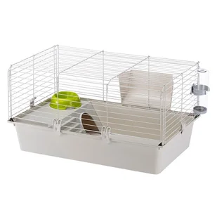 FERPLAST Cavie 80 - klatka dla świnki morskiej - 78x48x42 cm - Klatki dla gryzoni - miniaturka - grafika 1