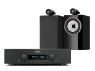 Zestawy stereo - Hegel H190 (czarny) + 705 S3 (czarny) - miniaturka - grafika 1