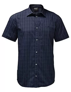 Koszulki męskie - Jack Wolfskin Rays Stretch Vent T-Shirt Niebieski, XL 1401552-7881 - grafika 1