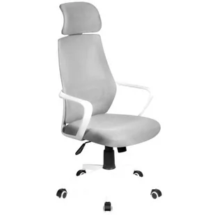 Fotel biurowy, krzesło biurowe MarkAdler Fotel biurowy Mark Adler Manager 2.8 Grey  Manager 2.8 Grey - Fotele i krzesła biurowe - miniaturka - grafika 1