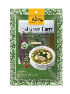 Zestaw gotowy do curry zielone green mieszanka przypraw mleczko kokosowe bez barwników naturalne zioła77g - Przyprawy i zioła sypkie - miniaturka - grafika 1