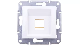 Schneider Sedna płytka do gniazda komputerowego pojedynczego RJ45 kategoria 5e UTP biała SDN4300321 - Gniazdka elektryczne - miniaturka - grafika 1