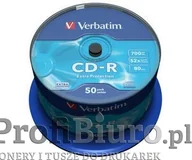Nośniki danych - Płyty Verbatim CD-R 700MB 52x - Spindle - 50 szt. - miniaturka - grafika 1
