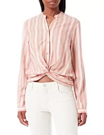 Bluzy damskie - Superdry Damska bluza, Pink Stripe, L - miniaturka - grafika 1