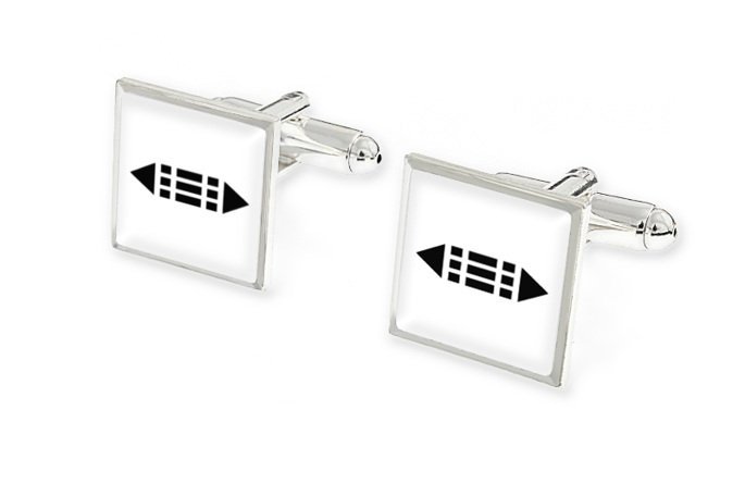 Spinki Do Męskiej Koszuli Symbol Atlantów