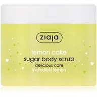 Peelingi do ciała - Ziaja Cukrowy peeling ciałaLemon Ciasto Sugar Body Scrub) ) 300 ml - miniaturka - grafika 1