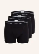 Majtki damskie - Calvin Klein Bokserki Cotton Stretch, 3 Szt. schwarz - miniaturka - grafika 1