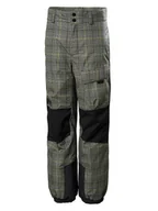 Spodnie narciarskie - Helly Hansen Spodnie narciarskie "Powder" w kolorze szaro-beżowo-czarnym - miniaturka - grafika 1