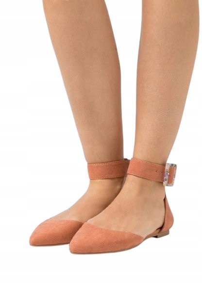 ONLY DAMSKIE BALERINY KLASYCZNE SPRZĄCZKA 38 2FKJ