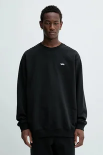 Vans bluza bawełniana męska kolor czarny gładka VN000P20BLK1 - Bluzy męskie - miniaturka - grafika 1
