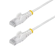 Kable miedziane - StarTech N6PAT15MWHS kabel sieciowy Biały 15 m Cat6 U/UTP (UTP) - miniaturka - grafika 1