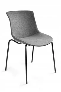UniqueMeble Krzesło do jadalni, salonu, easy ar, jasne szare - Krzesła - miniaturka - grafika 1