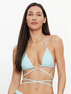 Guess Góra od bikini E4GJ45 MC04R Błękitny - Stroje kąpielowe - miniaturka - grafika 1