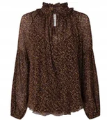 Bluzki damskie - Pepe Jeans Bluzka Damska Wielokolorowa S P9u - miniaturka - grafika 1