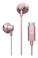 Słuchawki - Energy Sistem EasyPods  USB Type-C Złoto różowe - miniaturka - grafika 1