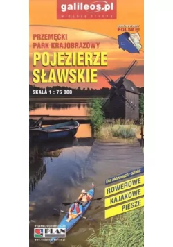 Mapa - Pojezierze Sławskie 1:75 000