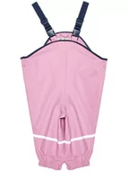 Spodnie i spodenki dla chłopców - Playshoes Spodnie materiałowe 405424 M Różowy Regular Fit - miniaturka - grafika 1