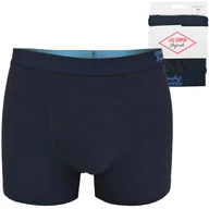 Majtki męskie - Lee Cooper Bokserki Męskie Bawełniane 40938 Granatowe 1 sztuka Rozmiar L - miniaturka - grafika 1