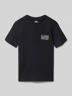 T-shirt z nadrukiem z logo model ‘GOTAM FOAM’ - Koszulki dla chłopców - miniaturka - grafika 1