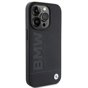 Etui BWM MagSafe Leather Hot Stamp na iPhone 15 Pro - czarne - Etui i futerały do telefonów - miniaturka - grafika 1