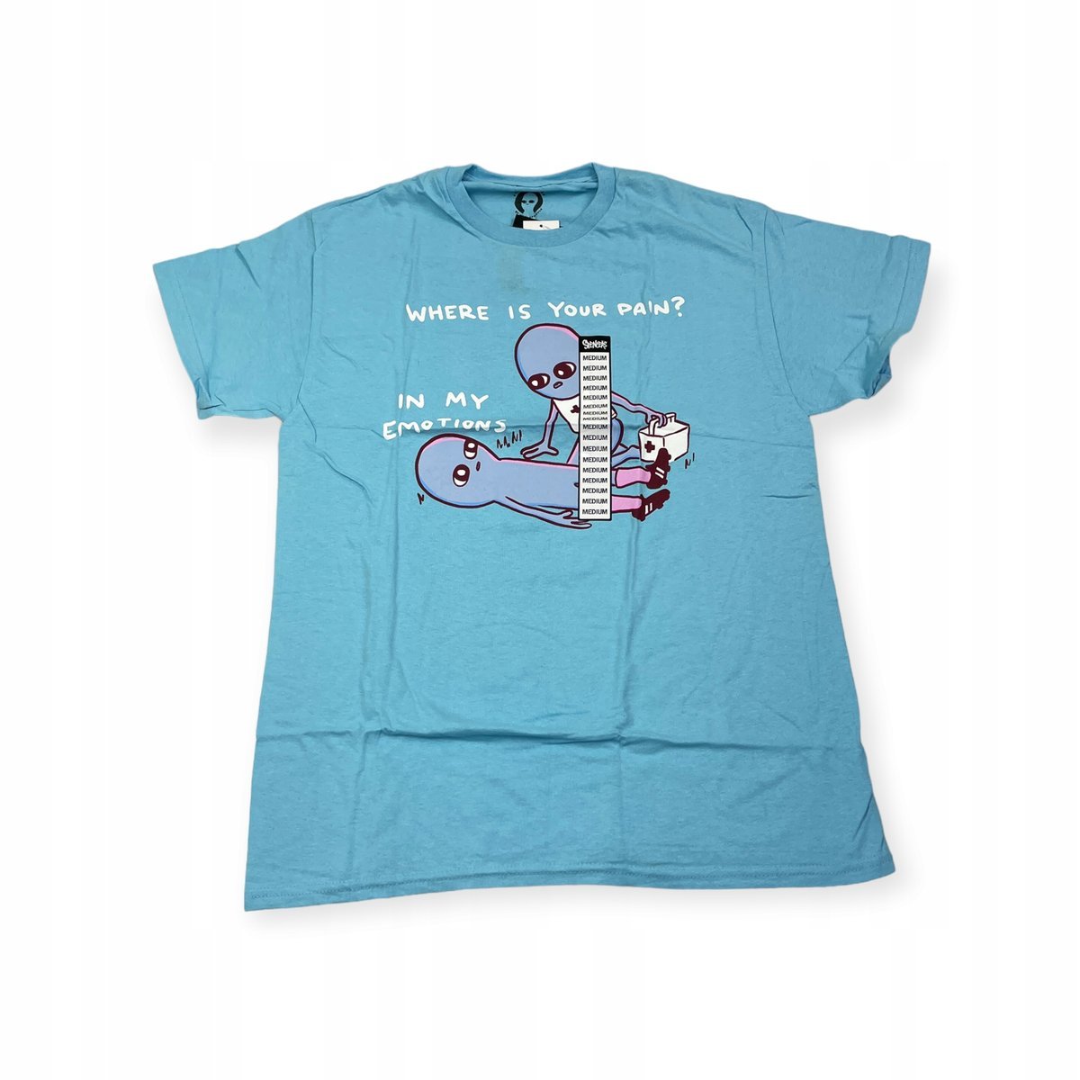 Koszulka T-shirt męski okrągły dekolt SPENCER'S STRANGE PLANET M