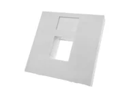Wtyczki i adaptery - Adapter 45x45 1xRJ45 (płaski) ALANTEC  - ALANTEC - miniaturka - grafika 1