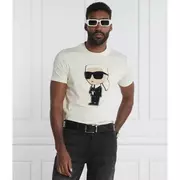 Koszulki męskie - Karl Lagerfeld T-shirt | Regular Fit - miniaturka - grafika 1