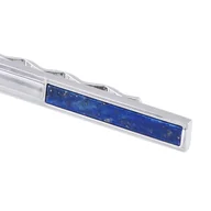 Spinki do mankietów i krawatów - Spinka do krawata z Lapis Lazuli SK-1330 - miniaturka - grafika 1