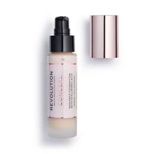 Makeup Revolution Conceal & Hydrate lekki nawilżający podkład odcień F6 23 ml - Podkłady do twarzy - miniaturka - grafika 1