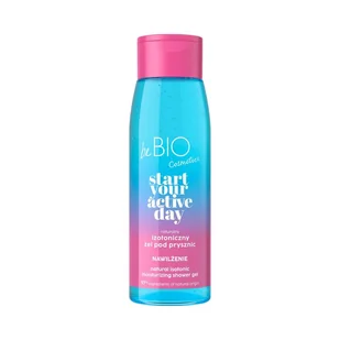 beBIO Start Your Active Day Naturalny Izotoniczny żel pod prysznic NAWILŻENIE, 400 ml - Kosmetyki do kąpieli - miniaturka - grafika 1
