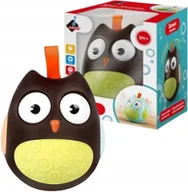 Zabawki sensoryczne - Wańka Wstańka Sowa Brązowa #G2 - miniaturka - grafika 1