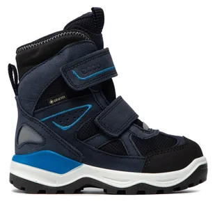 Śniegowce ECCO Snow Mountain GORE-TEX 71026260159 Granatowy - Buty dla chłopców - miniaturka - grafika 1