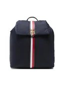 Plecaki - Plecak Relaxed Th Backpack Corp AW0AW10921 Granatowy - Tommy Hilfiger - miniaturka - grafika 1