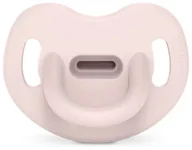 Smoczki uspokajające - SUAVINEX - 308639-SMOCZEK 100% SILIKONOWY ANATOMICZNY SX PRO/6-18M/RÓŻOWY/COLOUR ESSENCE - miniaturka - grafika 1