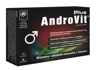 GLENMARK DISTRIBUTORS Androvit Plus 30 Kapsułek - Suplementy diety - miniaturka - grafika 1