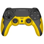 Kontrolery do Playstation - YAXO Hornet Fury bezprzewodowy do SONY, PS4, PS3, PC, ANDROID żółty - miniaturka - grafika 1