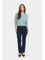 Swetry damskie - SAINT TROPEZ Sweter w kolorze turkusowym - miniaturka - grafika 1