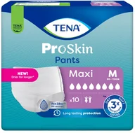 Pieluchy dla dorosłych - Pieluchomajtki Tena Pants Maxi Incontinence pants M 10 szt - miniaturka - grafika 1