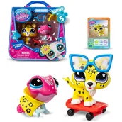 Figurki dla dzieci - Littlest Pet Shop seria 5 Chill & Chase 2-pak #415 i #416 10428 - miniaturka - grafika 1